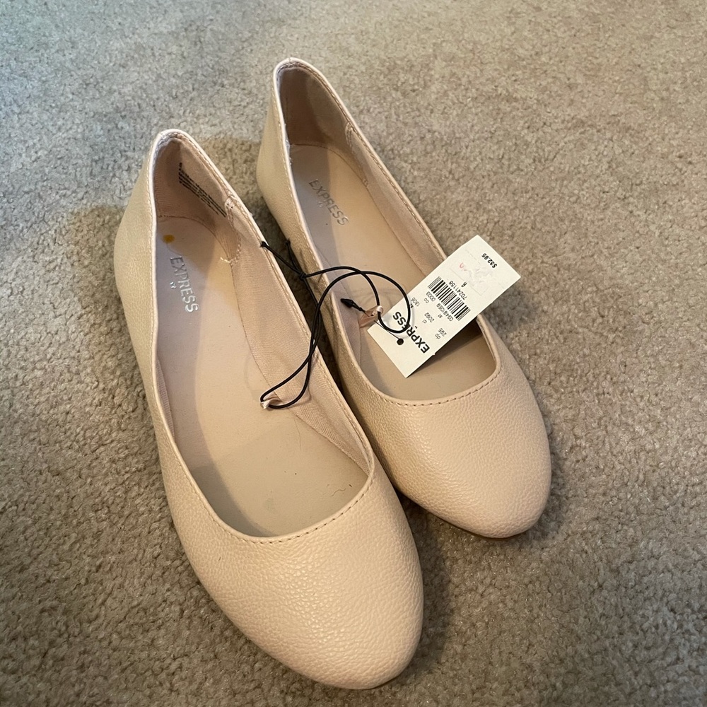Express Ballet Flats NWT